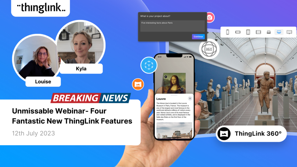 Featured picture of post "What is the Next Generation of ThingLink? FAQs on the New AI-Assisted Creation Flow, Interface and CoPilot"