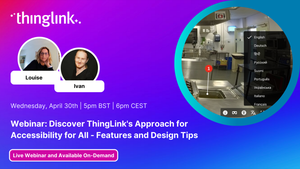 Featured picture of post "Webinar Return to Learn with New Immersive and Interactive Learning"